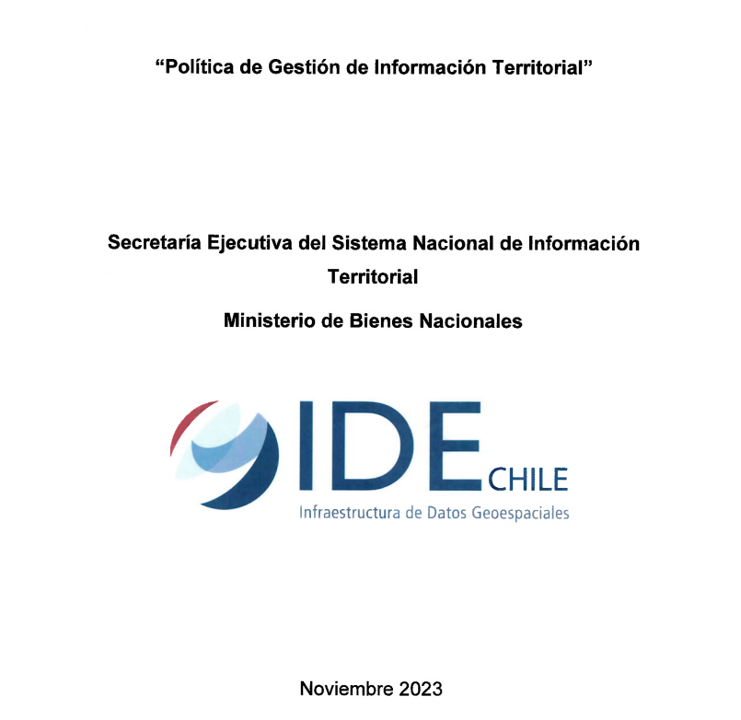 Política de Gestión de Información Territorial